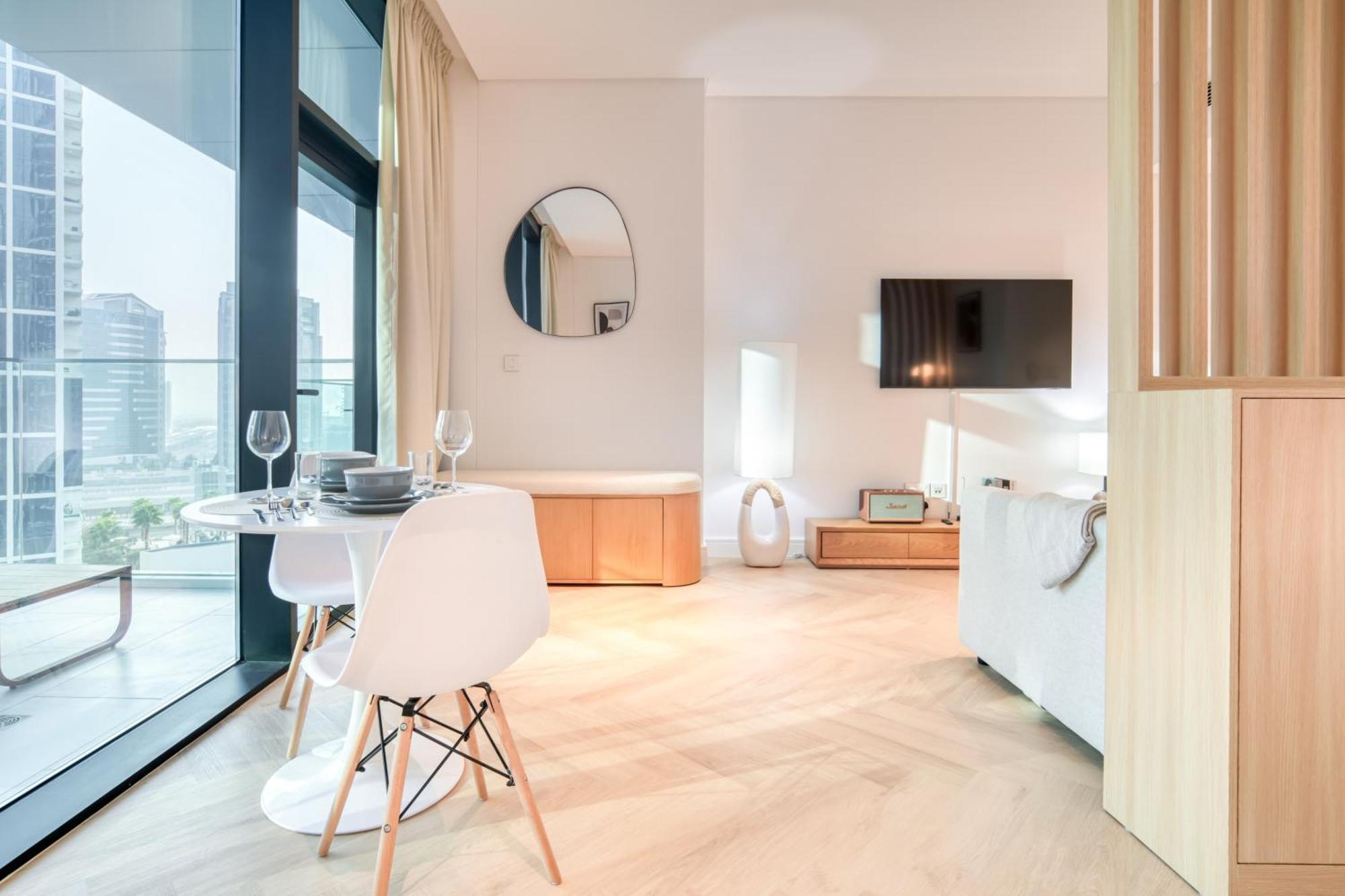 Luxury With Burj Khalifa Or Canal View In Downtown - Marquise Square Tower شقة