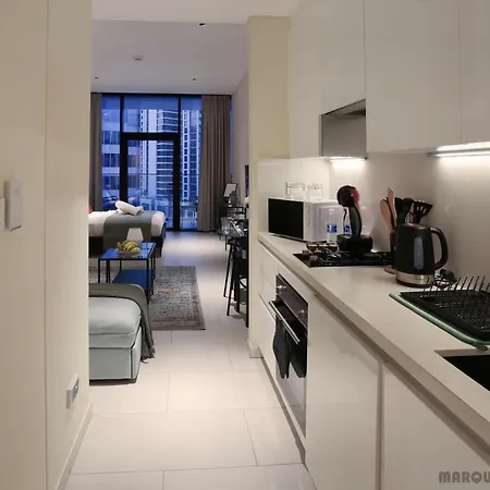 Luxury Studios With Burj Khalifa Or Canal View In Downtown - Marquise Square Tower Dubai Exterior photo