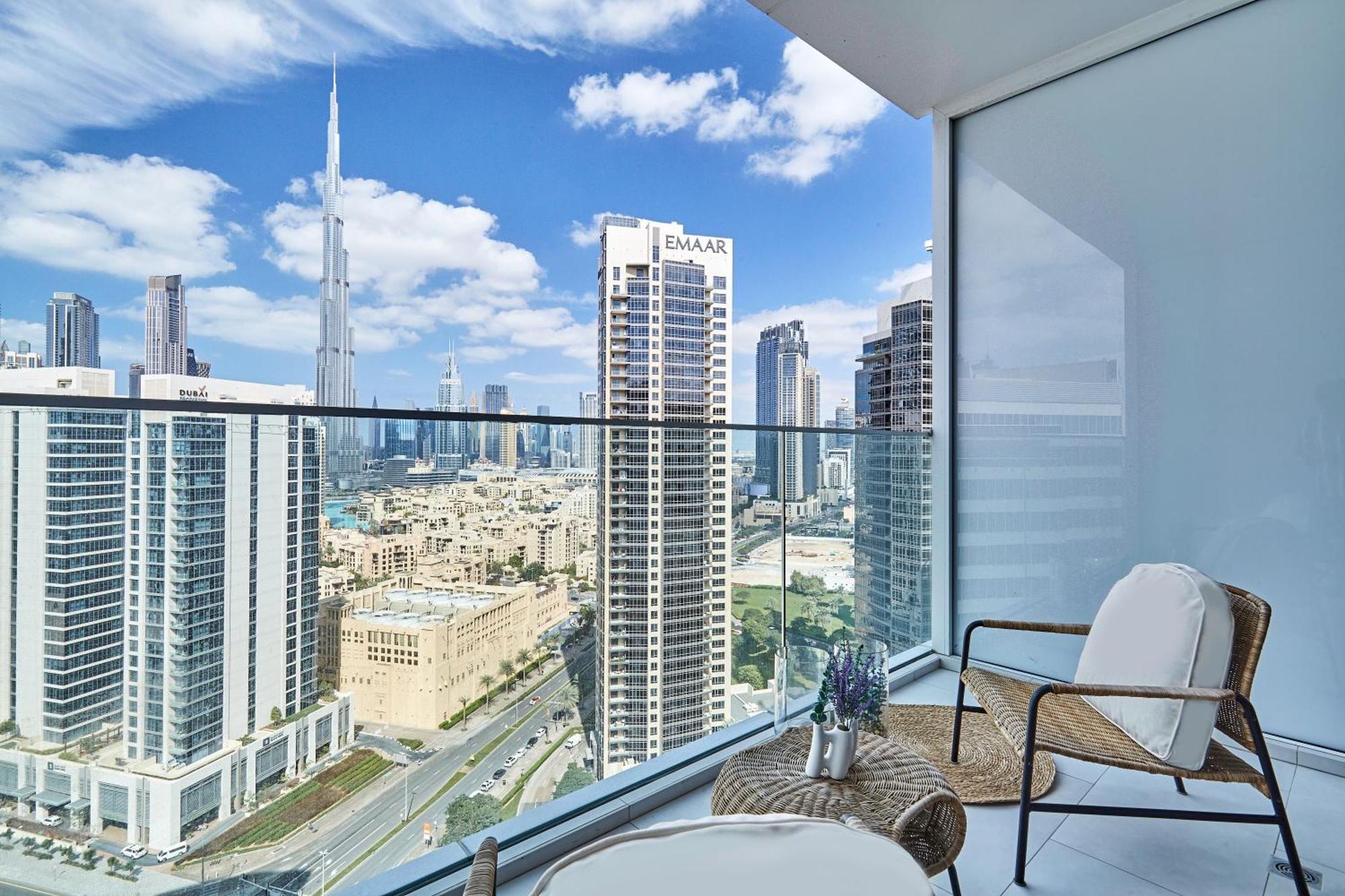 Luxury With Burj Khalifa Or Canal View In Downtown - Marquise Square Tower Appartement *